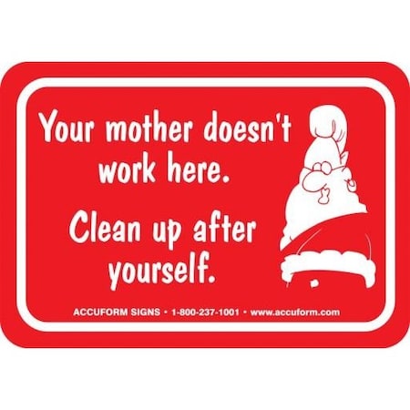 FUNNY LABELS YOUR MOTHER DOESN'T WORK LAGH320